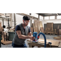 Produktbild för Bosch GOF 130, Svart, Blå, 28000 RPM, 11000 RPM, 5,5 cm, 97...