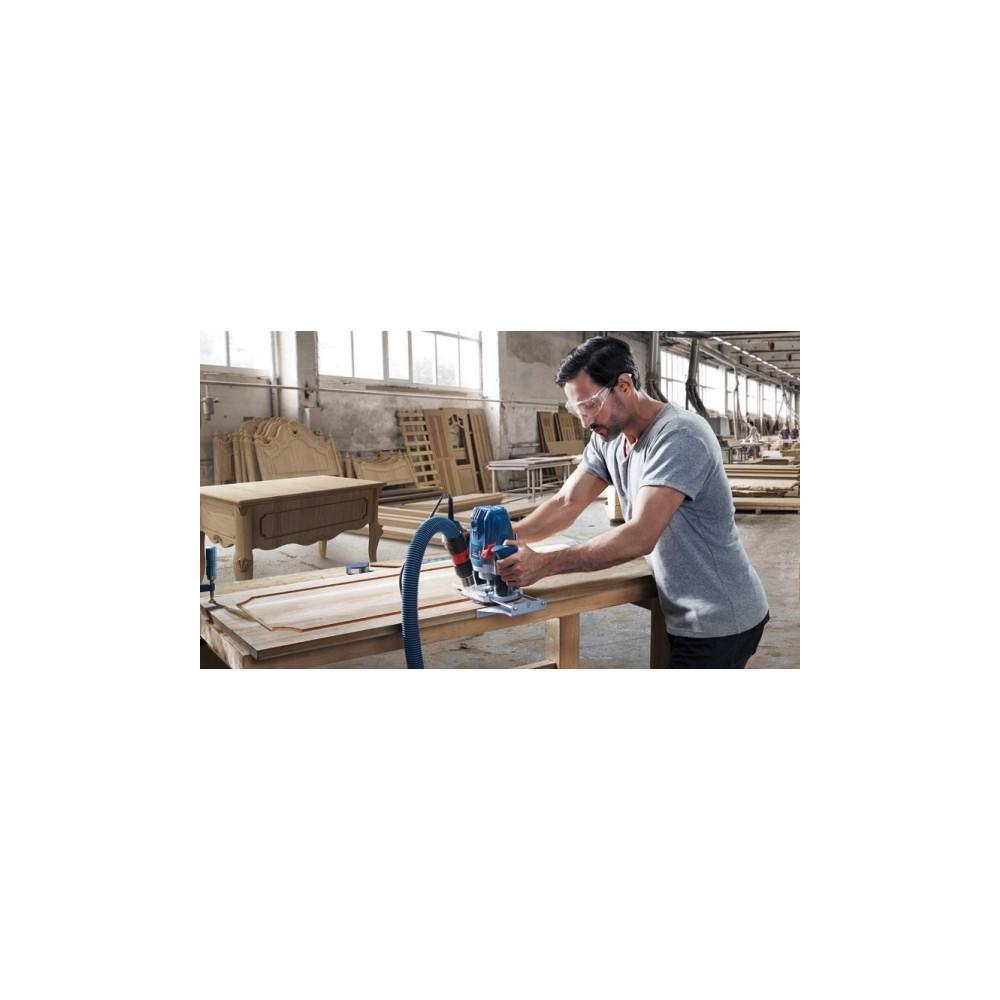 Produktbild för Bosch GOF 130, Svart, Blå, 28000 RPM, 11000 RPM, 5,5 cm, 97...