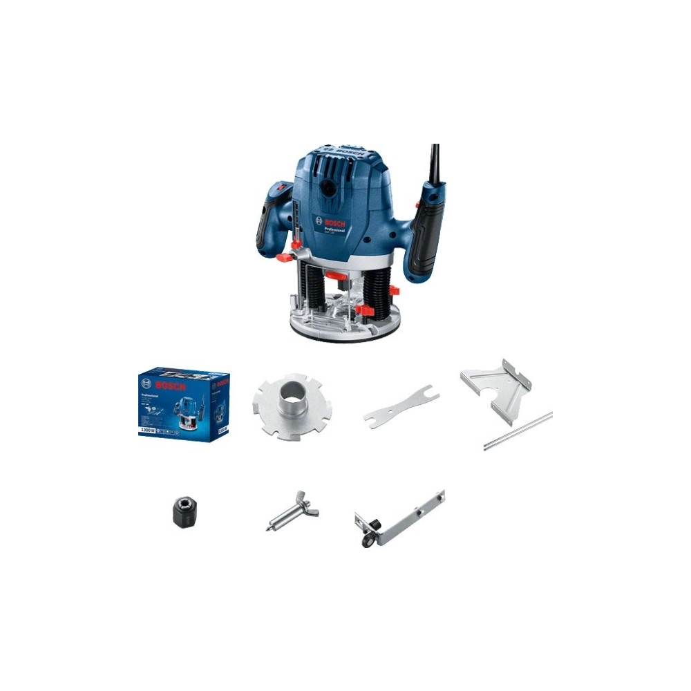 Produktbild för Bosch GOF 130, Svart, Blå, 28000 RPM, 11000 RPM, 5,5 cm, 97...