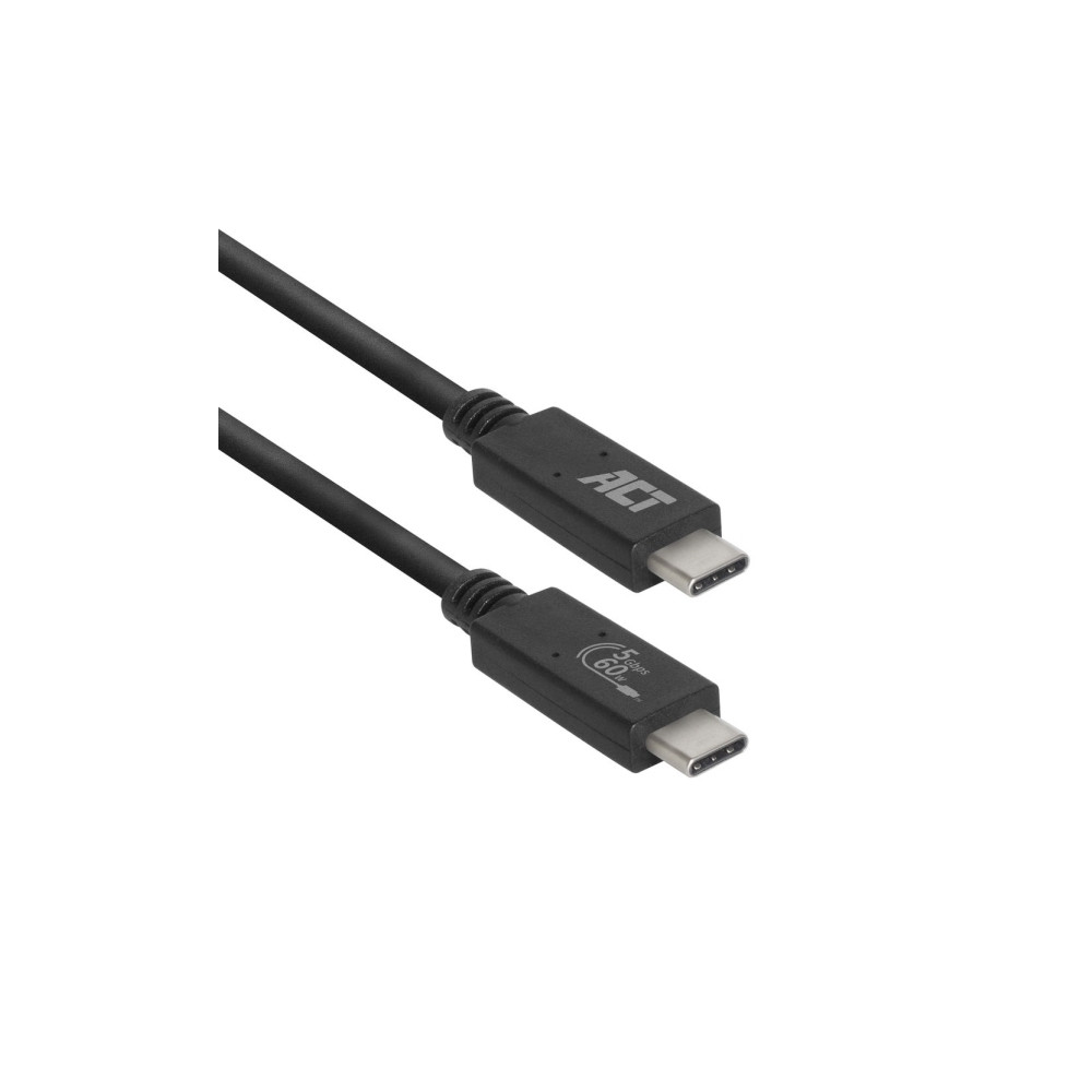 Produktbild för ACT - USB typ C-kabel - USB-C till USB-C - 2 m