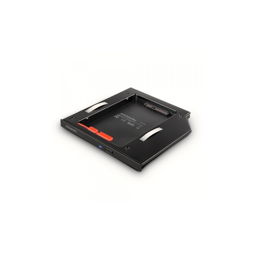 Produktbild för AXAGON RSS-CD09 6,35 cm (2,5 tum) hårddiskkabinett 2,5" SATA...
