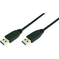 Produktbild för LogiLink - USB-kabel - USB typ A till USB typ A - 1 m