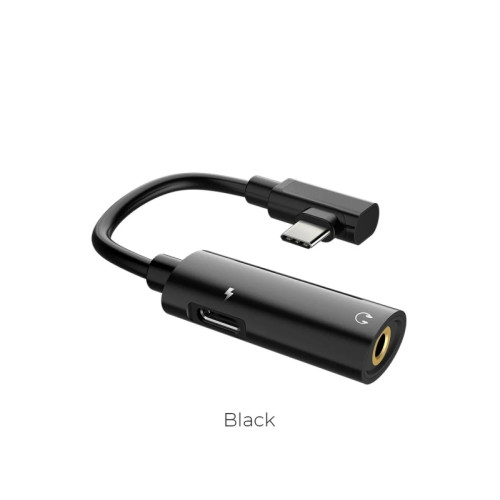 HOCO HOCO adapter/omvandlare HF Type C till Type C + laddning Typ...