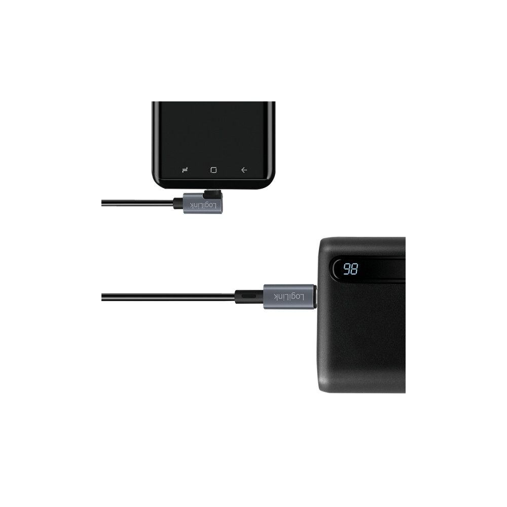 Produktbild för LogiLink - USB typ C-kabel - USB 2.0 Type C till USB 2.0 Type C - 3 m