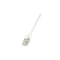 Produktbild för LogiLink EconLine - patch-kabel - 50 cm - vit
