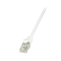 Produktbild för LogiLink EconLine - patch-kabel - 10 m - vit