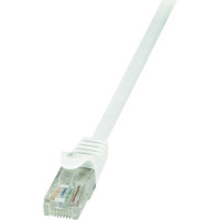 Produktbild för LogiLink EconLine - patch-kabel - 10 m - vit