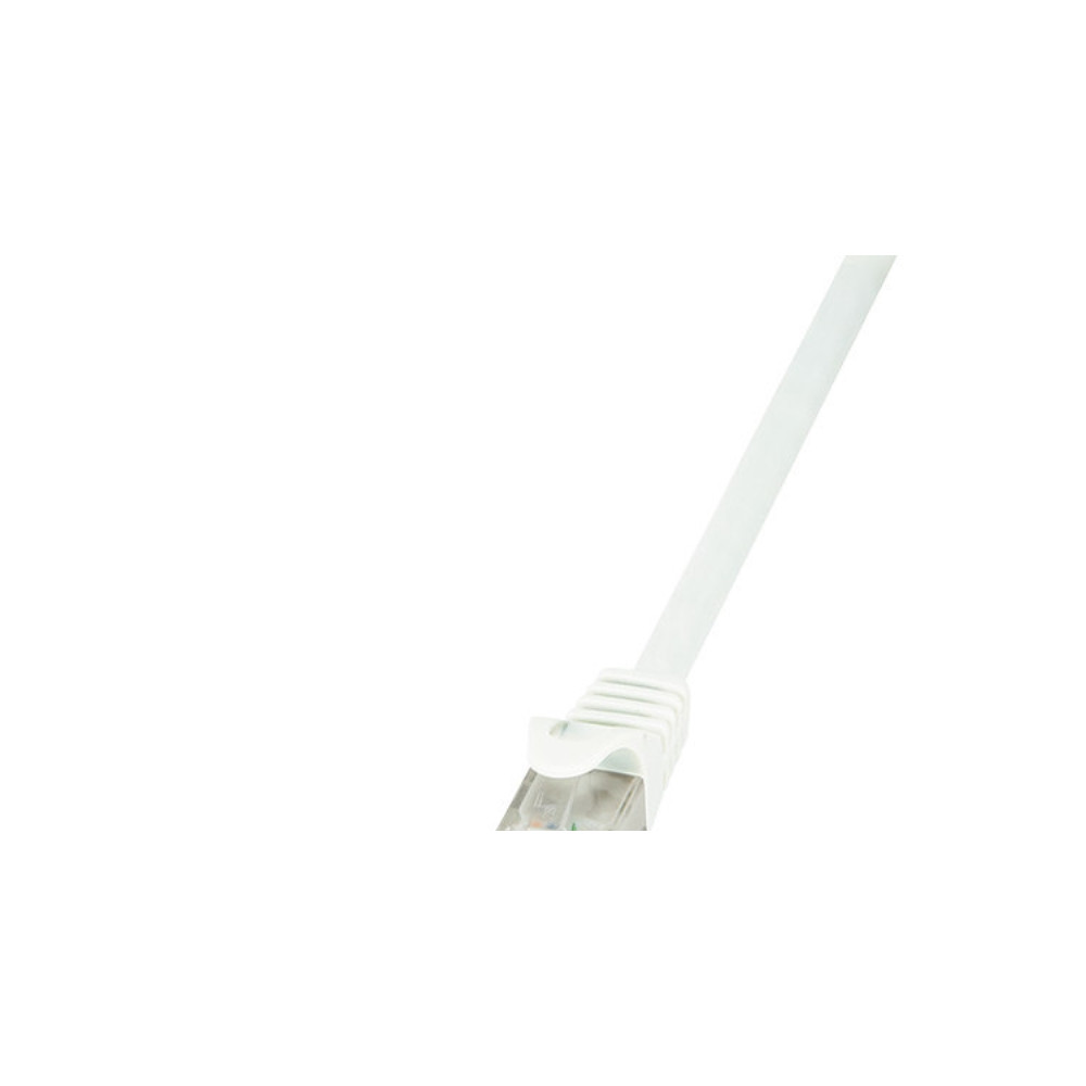 Produktbild för LogiLink EconLine - patch-kabel - 10 m - vit