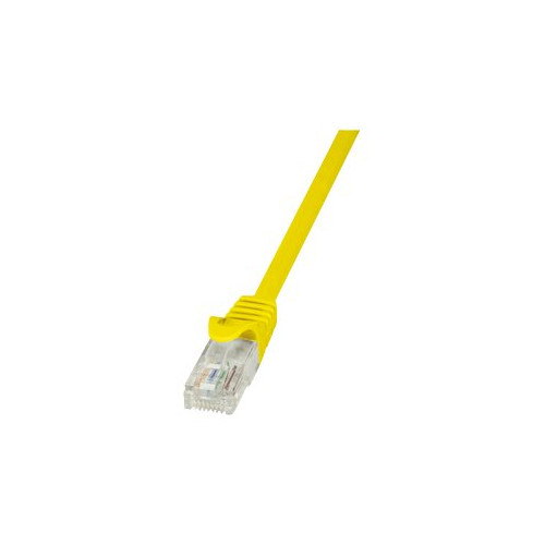 2direct LogiLink EconLine - patch-kabel - 25 cm - gul