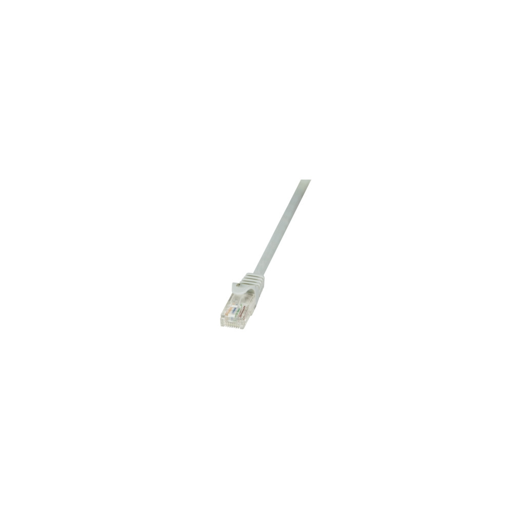 Produktbild för LogiLink patch-kabel - 2 m - grå
