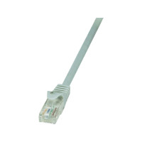 Produktbild för LogiLink patch-kabel - 2 m - grå