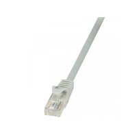 Produktbild för LogiLink patch-kabel - 2 m - grå