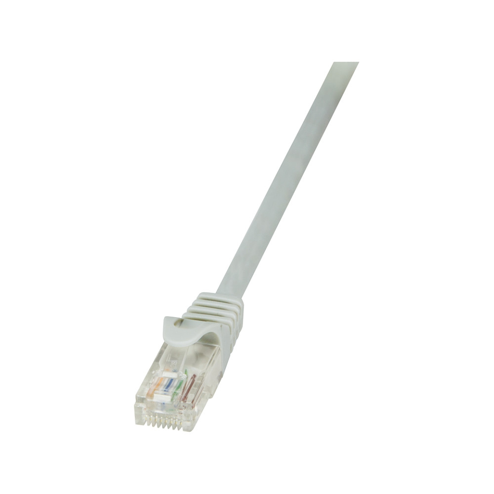 Produktbild för LogiLink patch-kabel - 2 m - grå