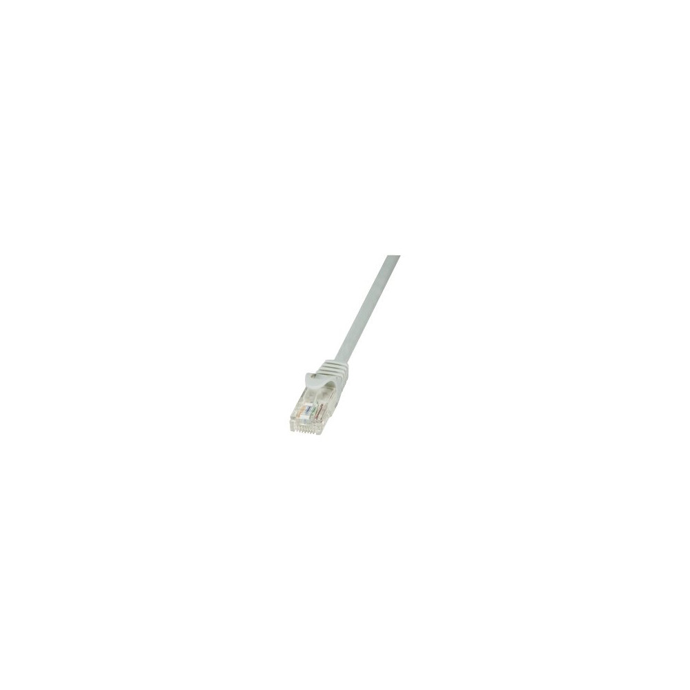 Produktbild för LogiLink patch-kabel - 3 m - grå