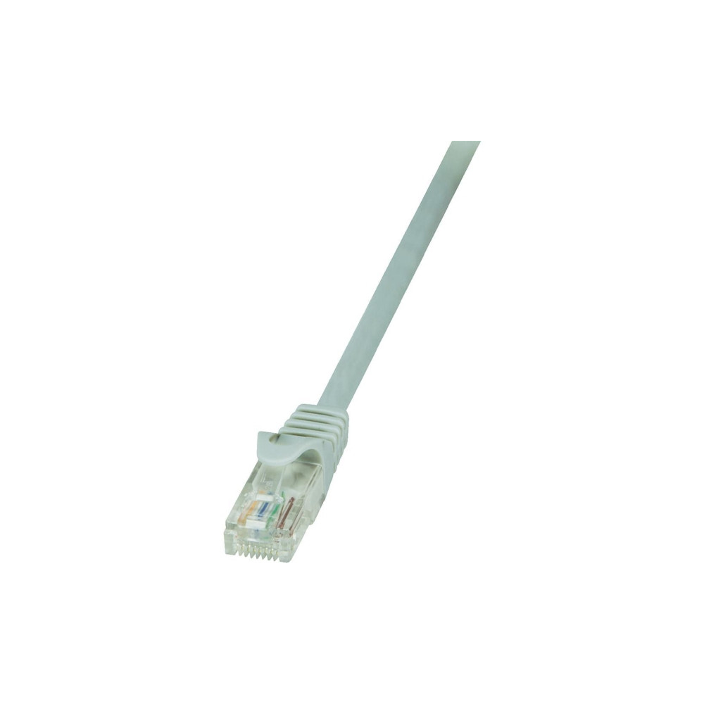 Produktbild för LogiLink patch-kabel - 3 m - grå