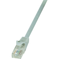 Produktbild för LogiLink patch-kabel - 3 m - grå