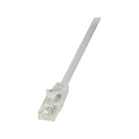 Produktbild för LogiLink patch-kabel - 3 m - grå
