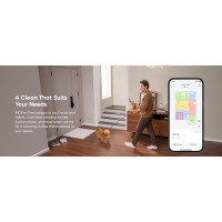 Produktbild för Eufy X10 Pro Omni - dammsugare - självgående laddare medföljer
