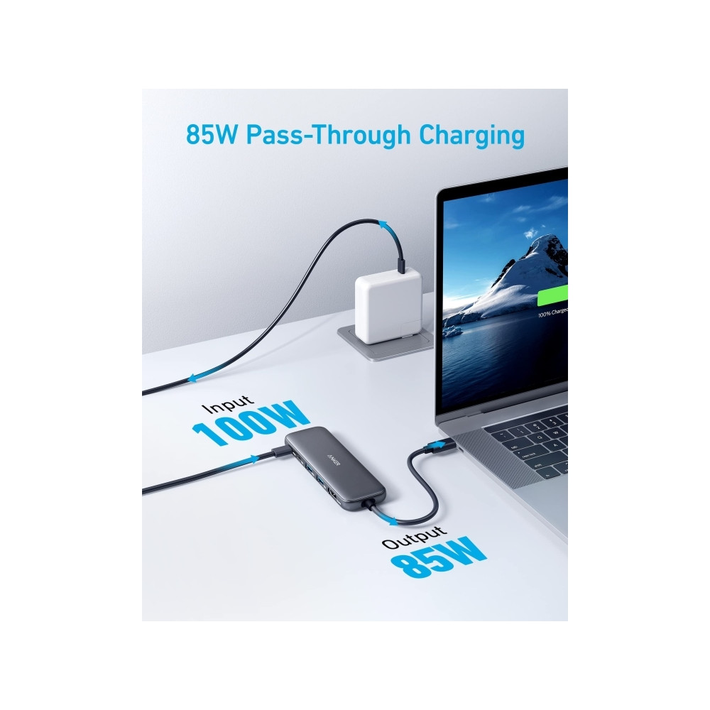 Produktbild för Anker - dockningsstation - USB-C - HDMI