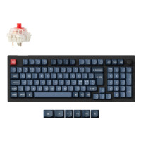 Produktbild för Keychron V5 Max - tangentbord - QMK, custom mechanical, ISO layout collection - med vred - QWERTY - Nordisk - kolsvart Inmatningsenhet