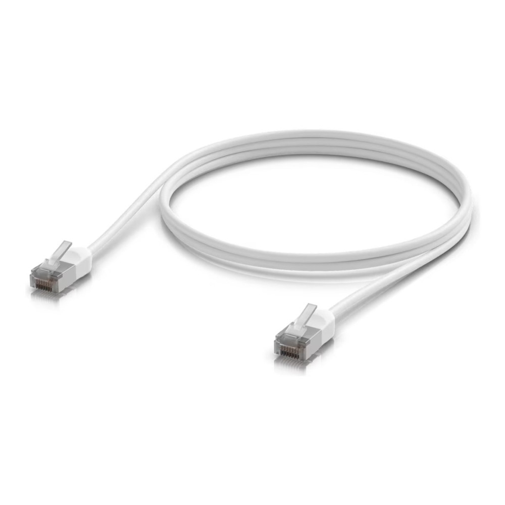 Produktbild för Ubiquiti UniFi patch-kabel - 1 m - vit