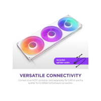 Produktbild för NZXT F Series F420 RGB Core - fläktenhet med enkel ram - 420mm