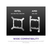 Produktbild för NZXT Kraken Elite 420 RGB, Allt-i-ett vätskekylare, 14 cm, S...
