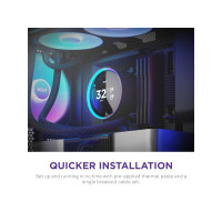Produktbild för NZXT Kraken Elite 420 RGB, Allt-i-ett vätskekylare, 14 cm, S...