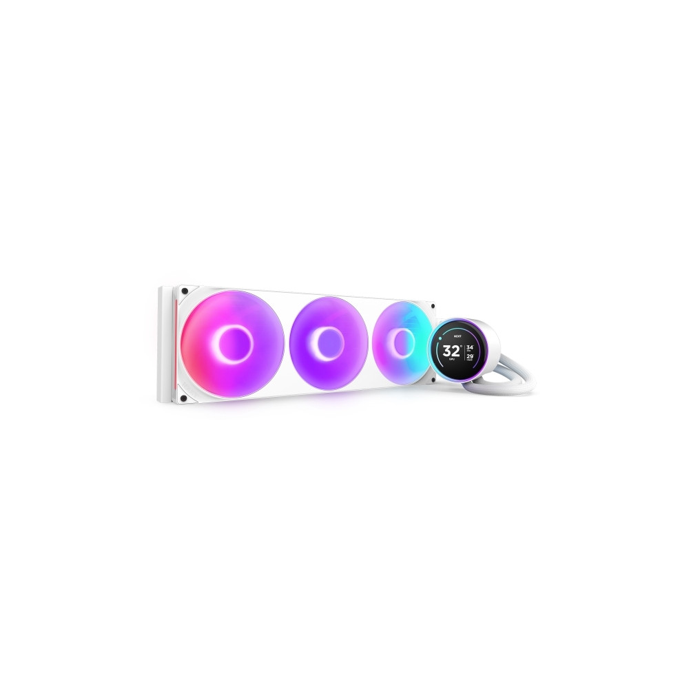 Produktbild för NZXT Kraken Elite 420 RGB, All-in-one vätskekylare, 14 cm, V...