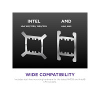 Produktbild för NZXT Kraken Elite 420 RGB, All-in-one vätskekylare, 14 cm, V...