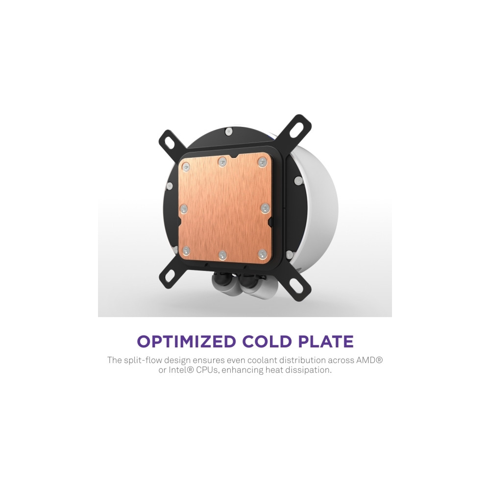 Produktbild för NZXT Kraken Elite 420 RGB, All-in-one vätskekylare, 14 cm, V...