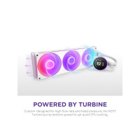 Produktbild för NZXT Kraken Elite 420 RGB, All-in-one vätskekylare, 14 cm, V...
