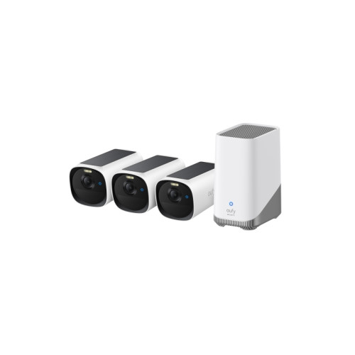 Eufy Eufy EufyCam E40 - 3 Camera Kit - nätverksövervakningskamera - med HomeBase S380