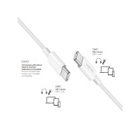 Produktbild för LogiLink CU0341, 1 m, USB C, USB C, USB 2.0, 0,48 Gbit/sek,...