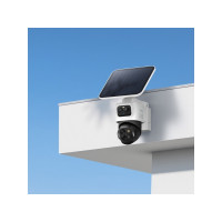Produktbild för Eufy EufyCam S4 - nätverksövervakningskamera - torn - med Solar Panel, HomeBase S380
