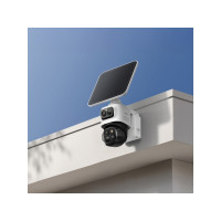 Produktbild för Eufy EufyCam S4 - nätverksövervakningskamera - torn - med Solar Panel, HomeBase S380