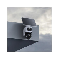 Produktbild för Eufy EufyCam S4 - nätverksövervakningskamera - torn - med Solar Panel, HomeBase S380