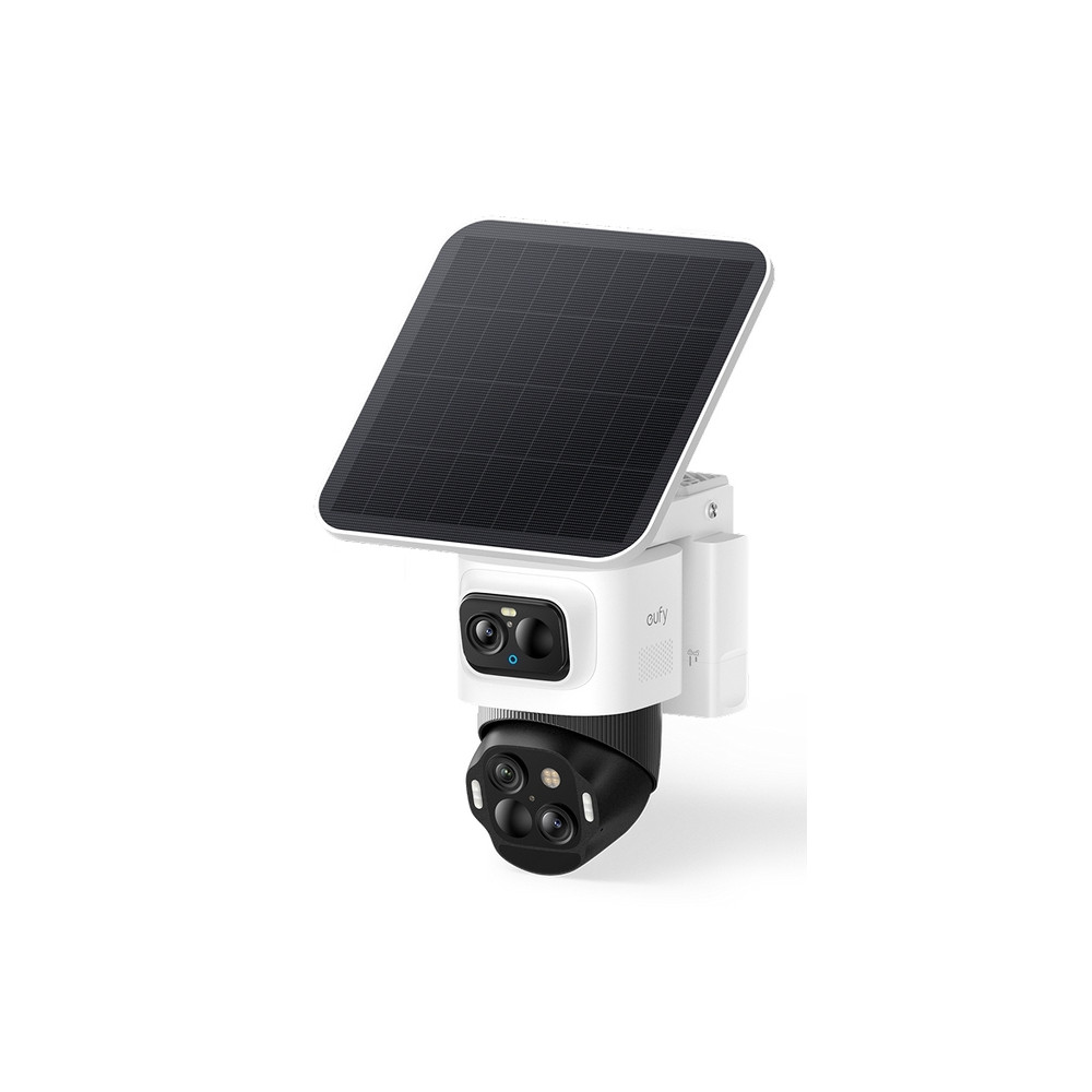 Produktbild för Eufy EufyCam S4 - nätverksövervakningskamera - torn - med Solar Panel, HomeBase S380