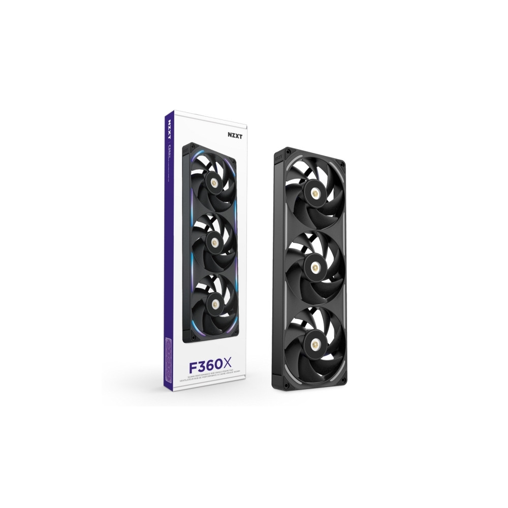 Produktbild för NZXT F360X - fläktenhet med enkel ram - 360mm