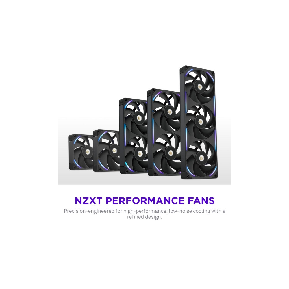 Produktbild för NZXT F360X - fläktenhet med enkel ram - 360mm