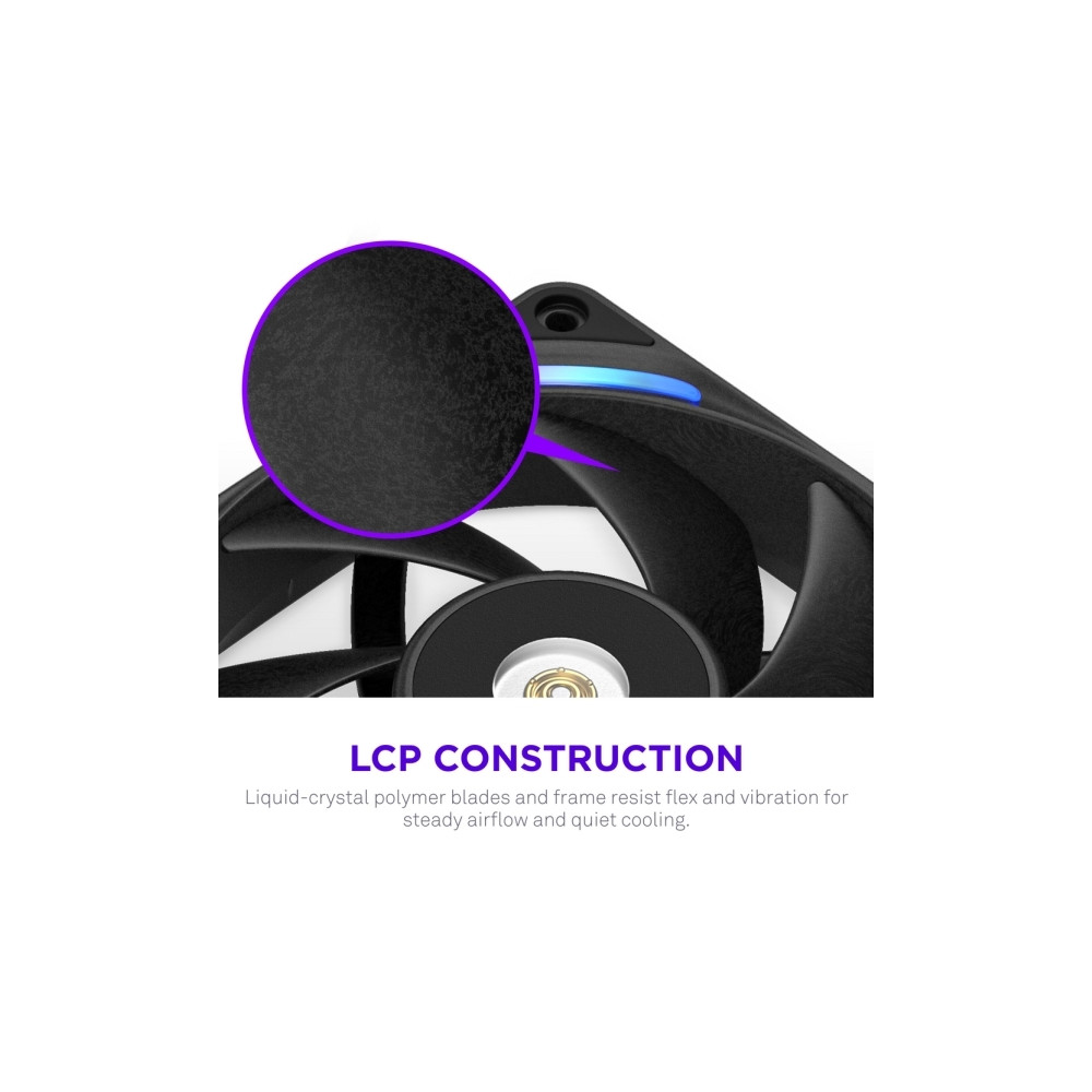 Produktbild för NZXT F360X - fläktenhet med enkel ram - 360mm
