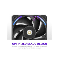 Produktbild för NZXT F360X - fläktenhet med enkel ram - 360mm