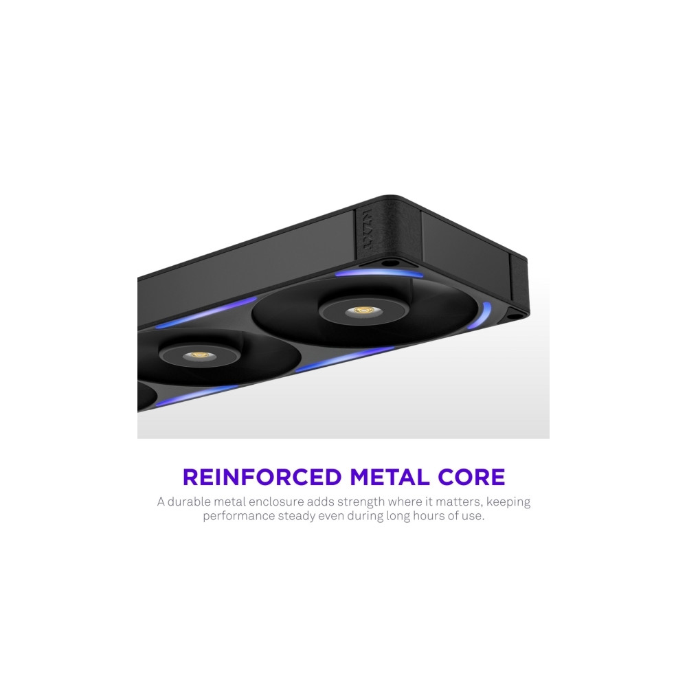 Produktbild för NZXT F360X - fläktenhet med enkel ram - 360mm