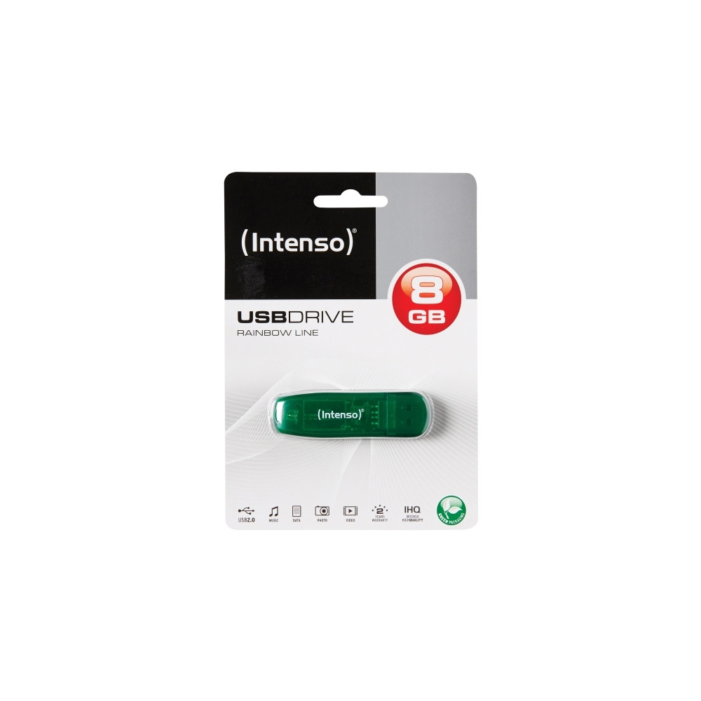 Produktbild för Intenso Rainbow Line - USB flash-enhet - 8 GB