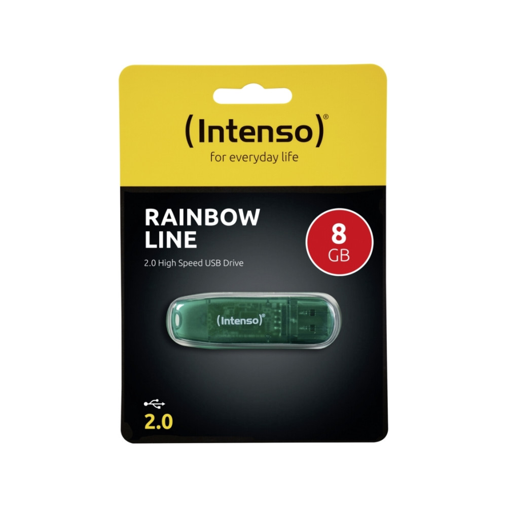 Produktbild för Intenso Rainbow Line - USB flash-enhet - 8 GB