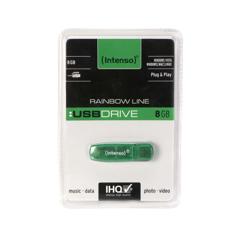 Produktbild för Intenso Rainbow Line - USB flash-enhet - 8 GB