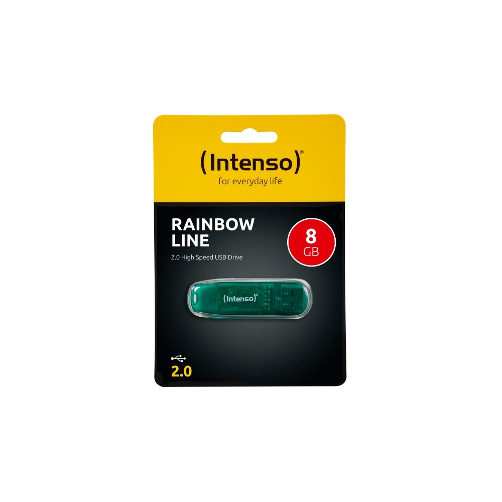 Produktbild för Intenso Rainbow Line - USB flash-enhet - 8 GB