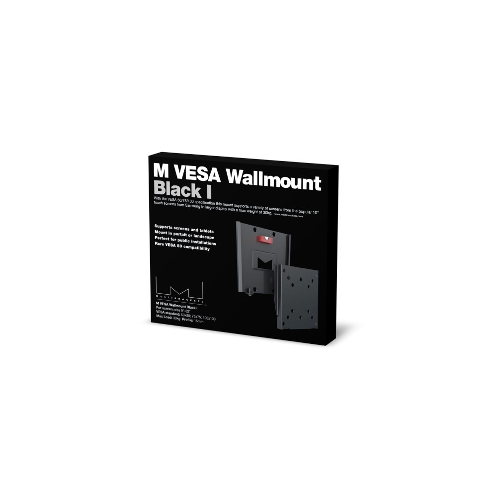 Produktbild för Multibrackets M VESA Wallmount I monteringssats - för LCD-display - svart
