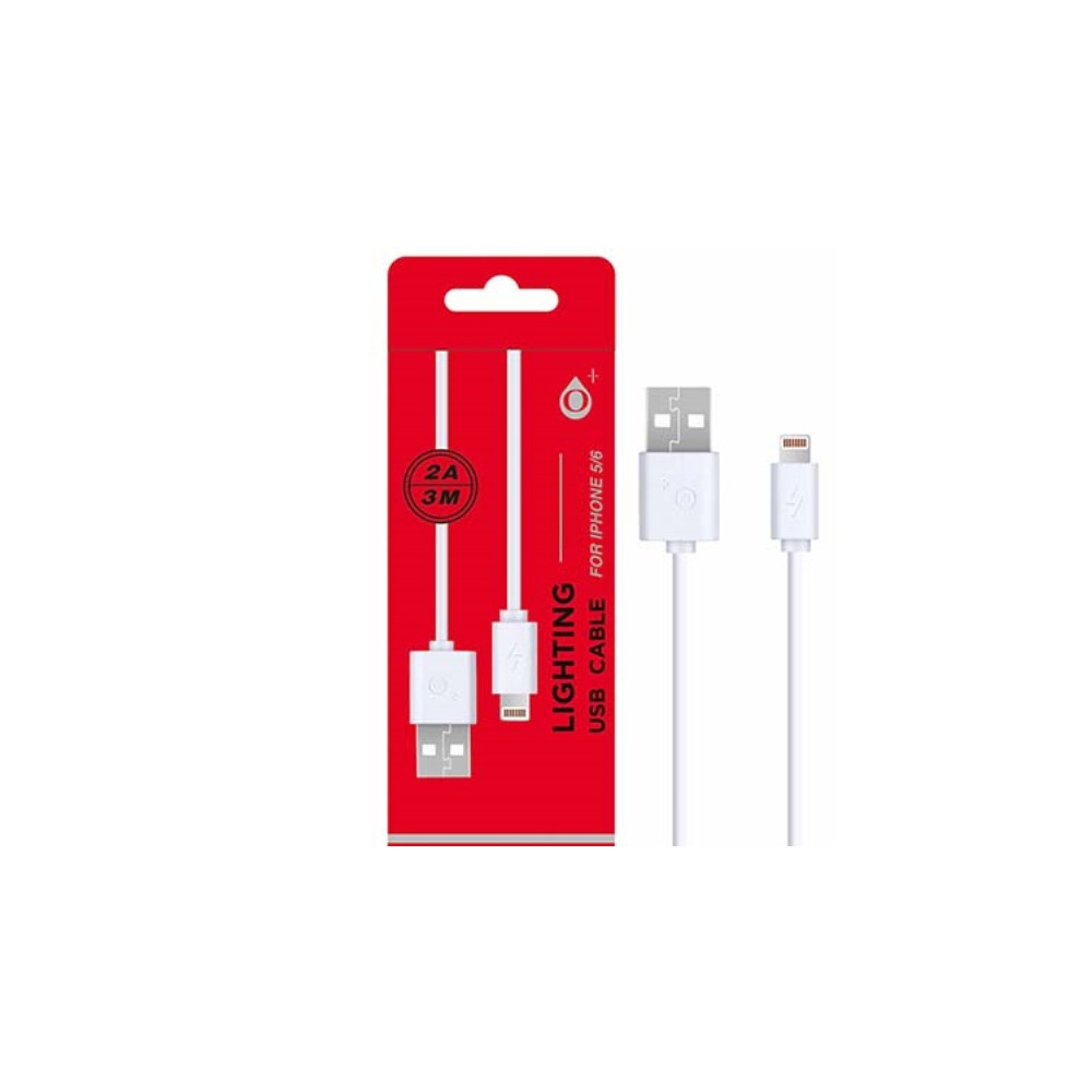 Produktbild för OnePlus kabel till iPhone 5/6 2 Amp