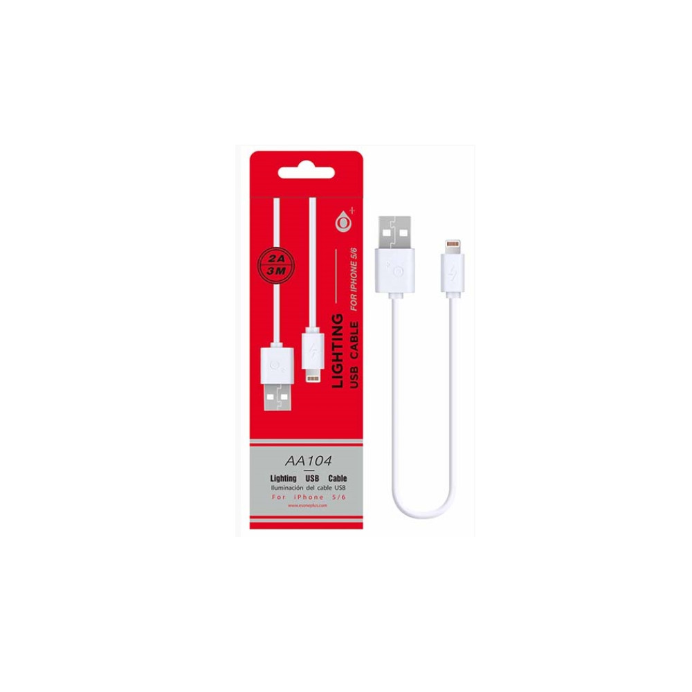 Produktbild för OnePlus kabel till iPhone 5/6 2 Amp
